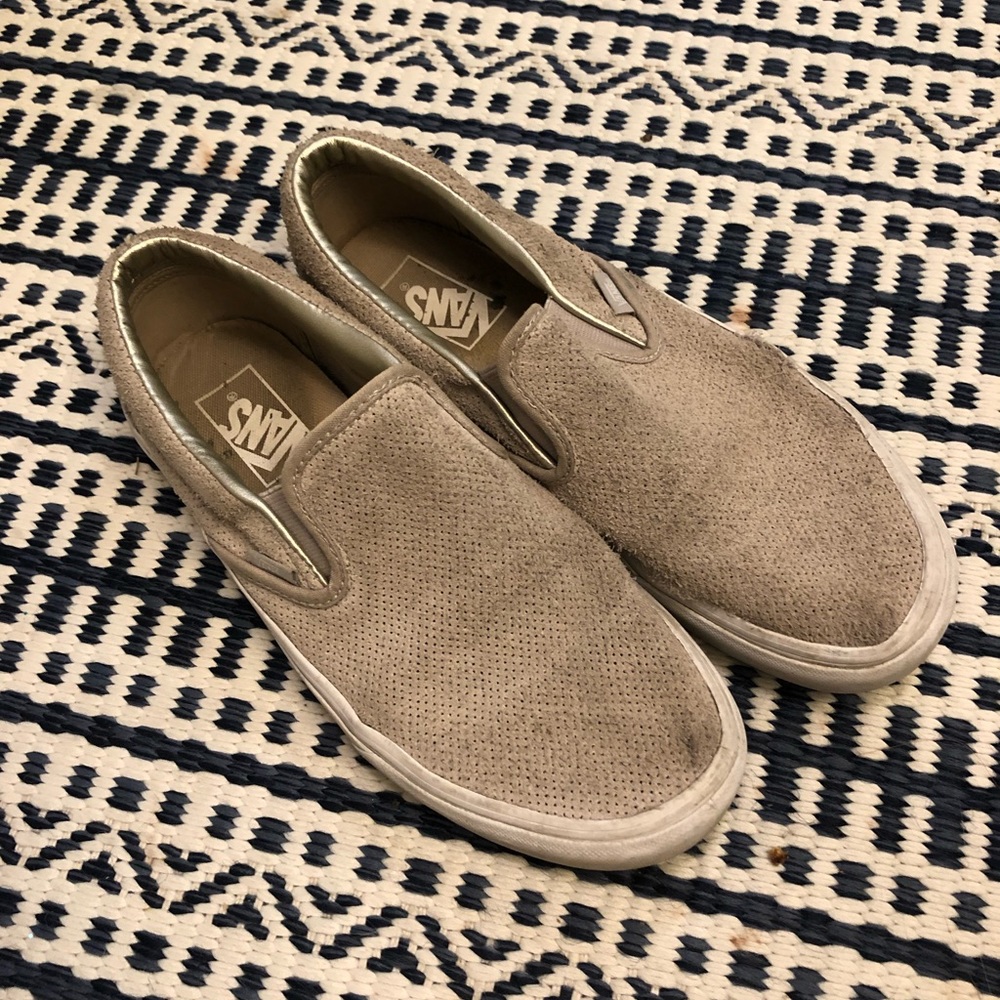 Vans slip ons